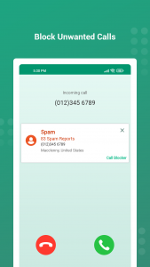 اسکرین شات برنامه Call Blocker:Caller ID & Block 1