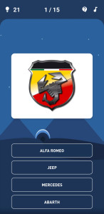 اسکرین شات 1 بازی Car Logo Quiz