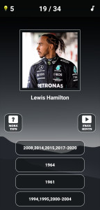 اسکرین شات 4 بازی Formula 1:Guess F1 Driver Quiz