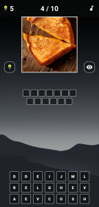 اسکرین شات 2 بازی Food Quiz: Guess the Food