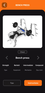 اسکرین شات 3 برنامه Gym Workout Plan - Weight Loss