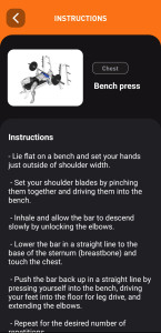 اسکرین شات 5 برنامه Gym Workout Plan - Weight Loss