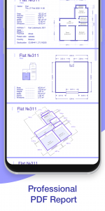 اسکرین شات برنامه AR Plan 3D Tape Measure, Ruler 5