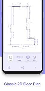 اسکرین شات 7 برنامه AR Plan 3D Tape Measure, Ruler