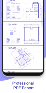 اسکرین شات 5 برنامه AR Plan 3D Tape Measure, Ruler