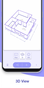 اسکرین شات 4 برنامه AR Plan 3D Tape Measure, Ruler