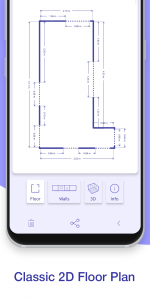 اسکرین شات برنامه AR Plan 3D Tape Measure, Ruler 7