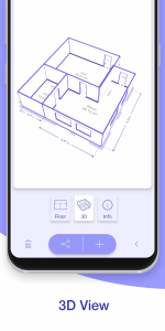 اسکرین شات برنامه AR Plan 3D Tape Measure, Ruler 4