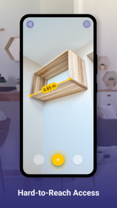اسکرین شات 6 برنامه AR Ruler: Tape Measure in AR
