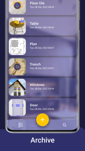 اسکرین شات 5 برنامه AR Ruler App: Tape Measure Cam