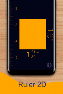 اسکرین شات برنامه Ruler App: Camera Tape Measure 3