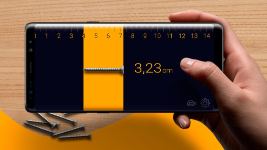 اسکرین شات 4 برنامه Easy Measure: Tape Smart Ruler