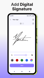 اسکرین شات 3 برنامه PDF Scanner & Document Sign