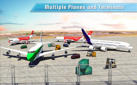 اسکرین شات بازی Aeroplane Flying Simulator 4
