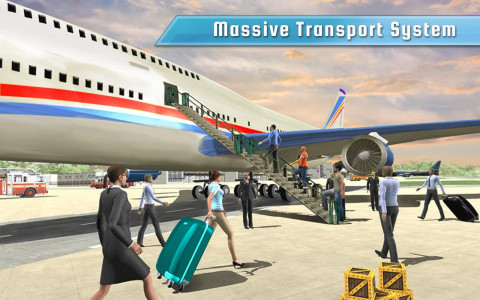 اسکرین شات بازی Aeroplane Flying Simulator 1