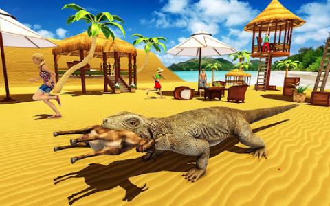 اسکرین شات برنامه Komodo Dragon Simulator 3D 2020 3