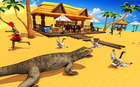 اسکرین شات برنامه Komodo Dragon Simulator 3D 2020 1