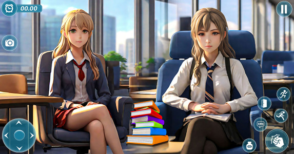 اسکرین شات بازی School Simulator Anime Girl 3D 3