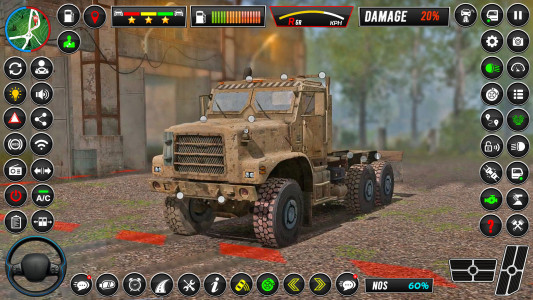 اسکرین شات 3 بازی US Army Transporter Truck Game