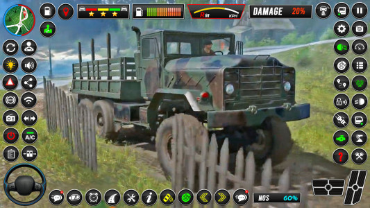 اسکرین شات 5 بازی US Army Transporter Truck Game