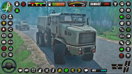 اسکرین شات 7 بازی US Army Transporter Truck Game
