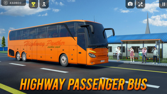 اسکرین شات بازی Driving Simulator 3d Bus Games 1