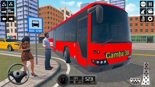 اسکرین شات بازی Coach Bus Simulator Games 3d 5