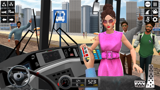اسکرین شات بازی Coach Bus Simulator Games 3d 1