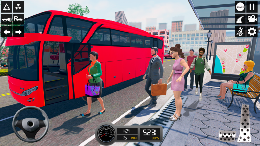اسکرین شات بازی Coach Bus Simulator Games 3d 3