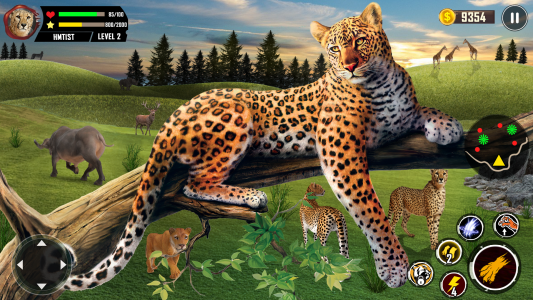 اسکرین شات بازی Wild Cheetah Simulator Games 2