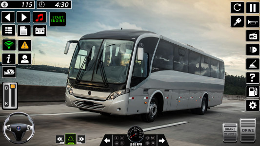 اسکرین شات برنامه Coach Bus Simulator 3D Driving 2