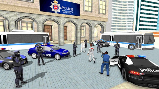 اسکرین شات برنامه US City Police Car Prisoners Transport 7