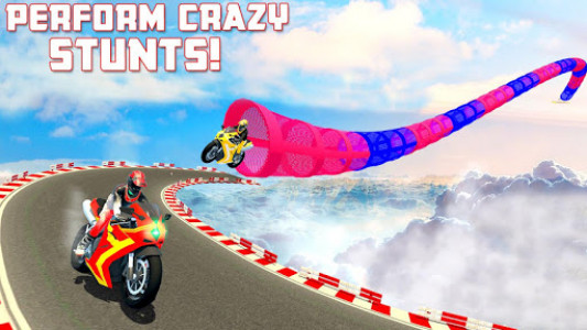 اسکرین شات برنامه Crazy Bike Stunts: Racing Obsession 2