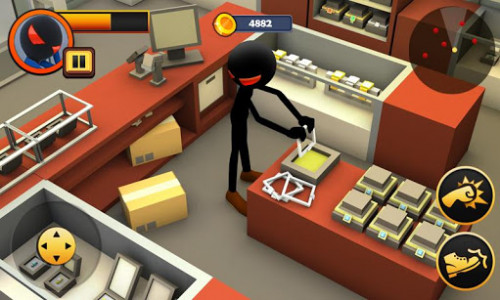 اسکرین شات بازی Criminal Stickman Escape 3D 1