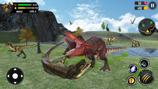 اسکرین شات بازی Dinosaur Simulator 3d offline 1