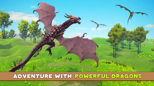 اسکرین شات 4 بازی Flying Dragon Simulator Games