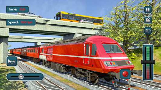 اسکرین شات بازی Train Driver Simulator Game 2
