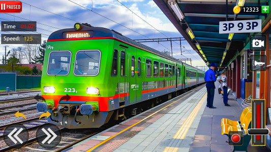 اسکرین شات بازی Train Driver Simulator Game 3