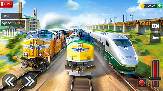 اسکرین شات بازی Train Driver Simulator Game 4