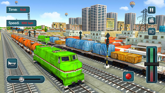 اسکرین شات بازی Train Driver Simulator Game 1