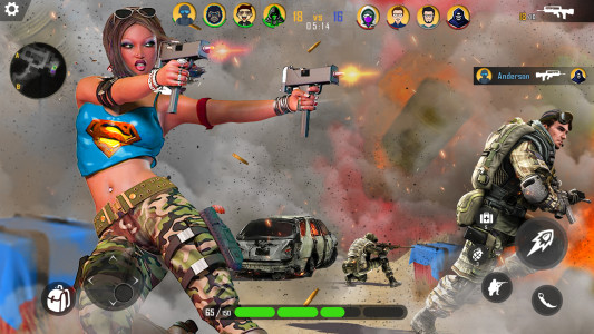 اسکرین شات 1 بازی Gun Games 3d Offline Shooting