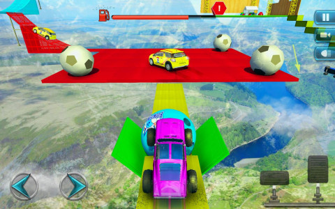 اسکرین شات برنامه Impossible Ramp Car Driving 3D 5