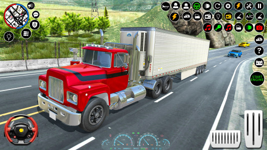 اسکرین شات 3 بازی Truck Driving: US Cargo Truck