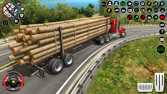 اسکرین شات 2 بازی Truck Driving: US Cargo Truck