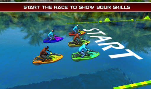 اسکرین شات بازی Power Boat Jet Ski Simulator: Water Surfer 3D 8