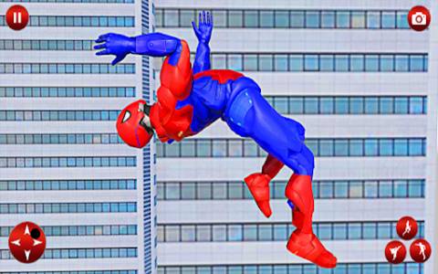 اسکرین شات برنامه Spiderhero Rope Superhero Game 2