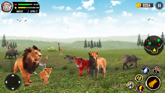 اسکرین شات 1 بازی Lion Family Simulator 3d Games