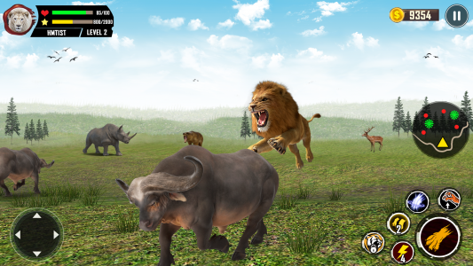 اسکرین شات 5 بازی Lion Family Simulator 3d Games