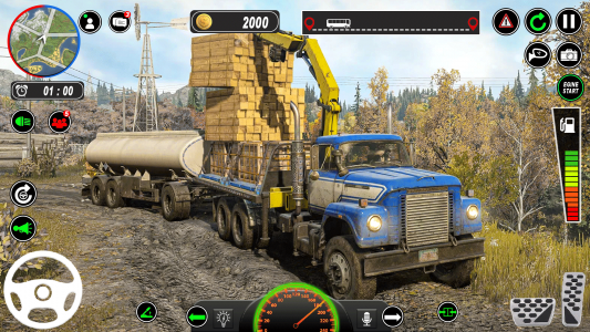 اسکرین شات بازی Offroad Mud Truck Simulator 3D 4