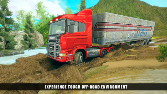 اسکرین شات بازی Off-Road USA Trucker Muddy Driving: Heavy Cargo 7